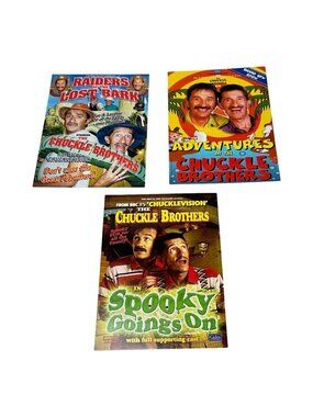 Chuckles Brothers Theater Flyer ‎ Lot 3 Vintage BBC UK Childrens